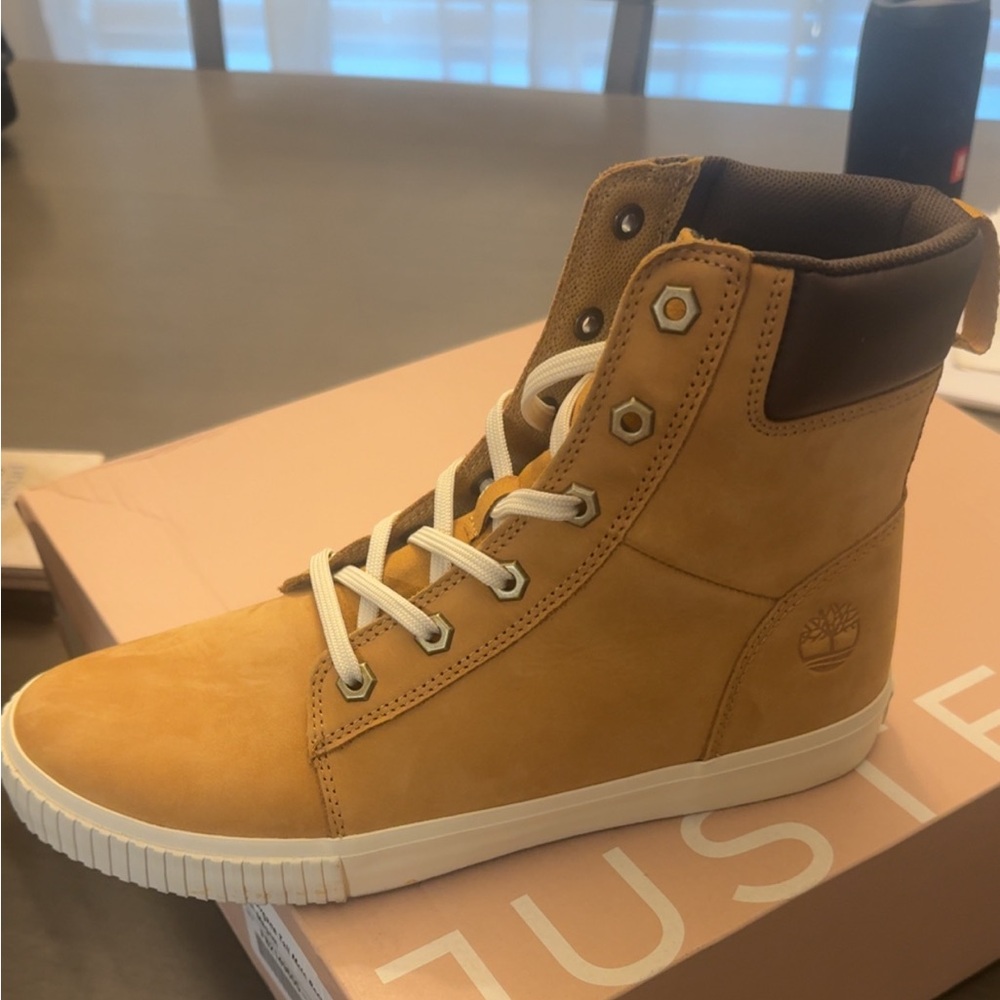 Timberland Brown High-Top Sneakers